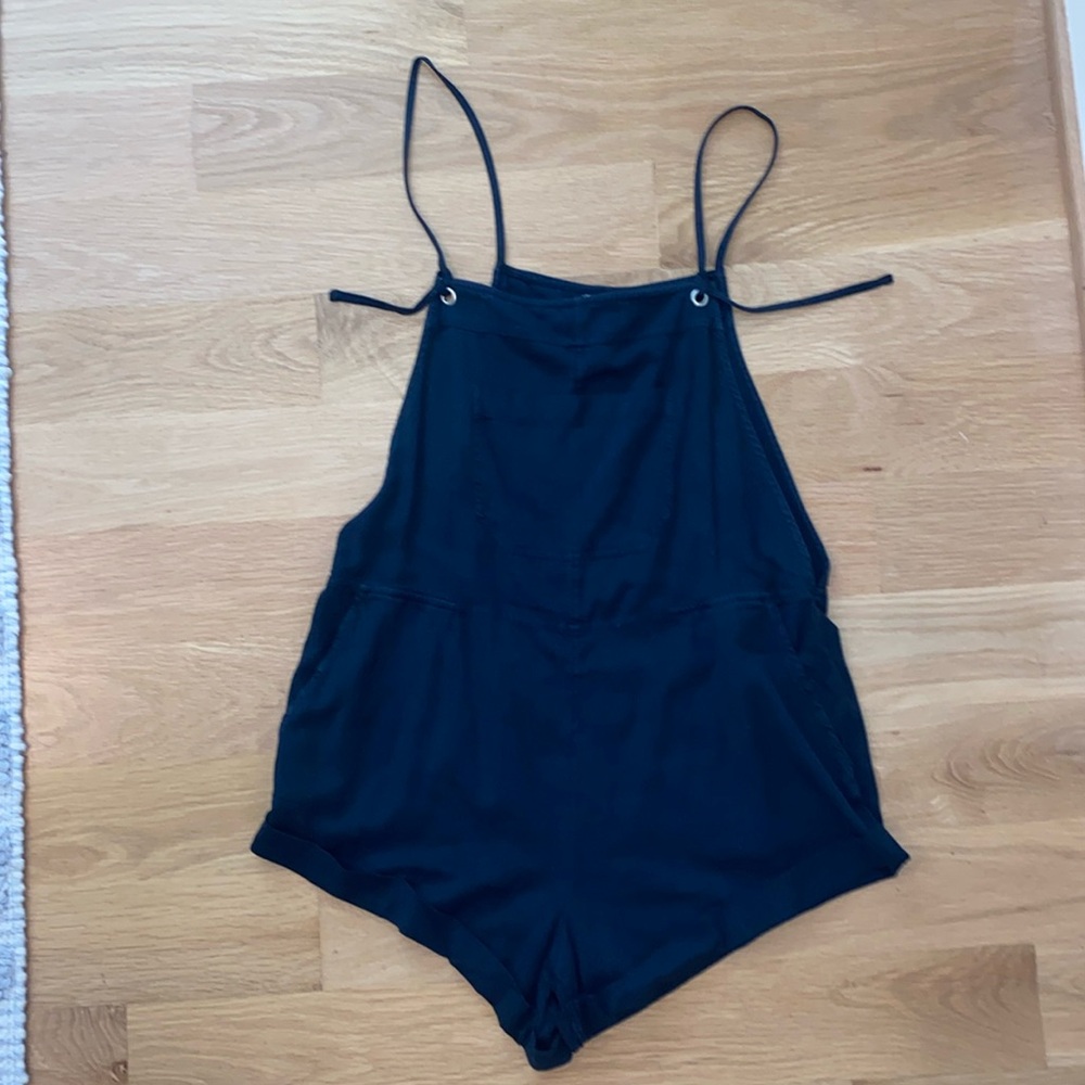 Billabong navy Wild Pursuit Romper, never worn!